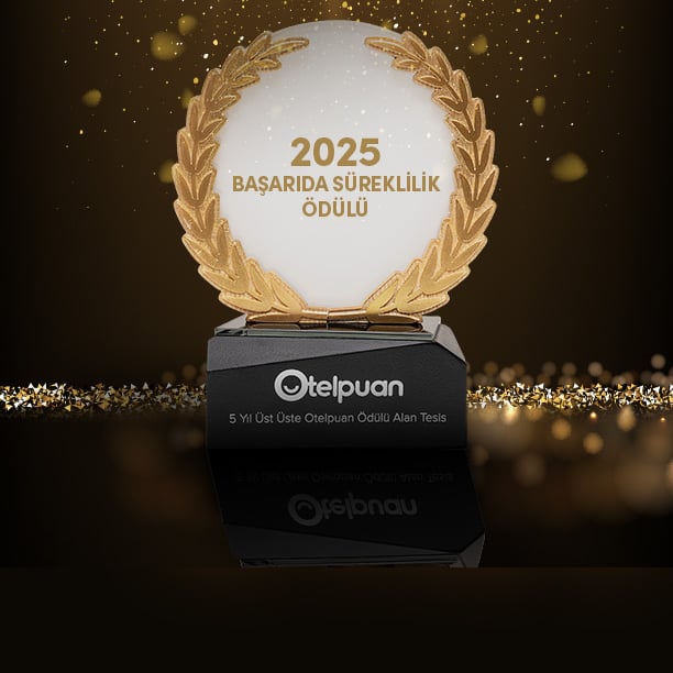 5 YIL ÜST ÜSTE OTELPUAN ÖDÜLÜ ALAN OTELLERİ